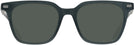 Square Transparent Dark Grey  Seattle Eyeworks 994 Progressive No-Line Reading Sunglasses View #2