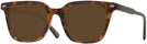 Square Tortoise With Green Seattle Eyeworks 994 Progressive No-Line Reading Sunglasses View #1