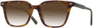 Square Tortoise With Green Seattle Eyeworks 994 w/ Gradient Bifocal Reading Sunglasses View #1