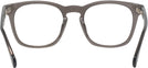 Square Transparent Grey Seattle Eyeworks 995 Single Vision Full Frame View #4