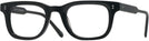 Rectangle Black Seattle Eyeworks 997 Single Vision Full Frame View #1