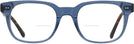 Square Transparent Blue With Tortoise Seattle Eyeworks 998 Bifocal View #2