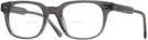 Square Transparent Grey Seattle Eyeworks 998 Bifocal View #1