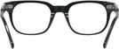 Square Black Seattle Eyeworks 998 Single Vision Full Frame View #4