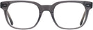 Square Transparent Grey Seattle Eyeworks 998 Single Vision Full Frame View #2