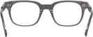 Square Transparent Grey Seattle Eyeworks 998 Single Vision Full Frame View #4