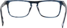 Rectangle Stripe Blue Seattle Eyeworks 999 Progressive No-Lines View #4