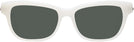 Rectangle Opal White Swarovski 2022 Progressive No-Line Reading Sunglasses View #2