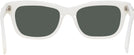 Rectangle Opal White Swarovski 2022 Progressive No-Line Reading Sunglasses View #4