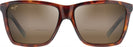 Rectangle Tortoise/hcl Lens Maui Jim Cruzem 864 Bifocal Reading Sunglasses View #2