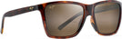 Rectangle Tortoise/hcl Lens Maui Jim Cruzem 864 Bifocal Reading Sunglasses View #1