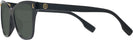 Cat Eye Black Tory Burch 2142U Bifocal Reading Sunglasses View #3