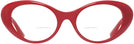 Oval Red Versace 4455U Bifocal View #2