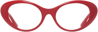 Versace 4455U Single Vision Full Readers. Color: Red