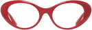 Oval Red Versace 4455U Computer Style Progressive View #2