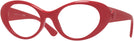 Oval Red Versace 4455U Progressive No-Lines View #1