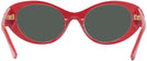 Oval Red Versace 4455U Progressive No-Line Reading Sunglasses View #4
