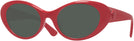 Oval Red Versace 4455U Progressive No-Line Reading Sunglasses View #1