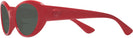Oval Red Versace 4455U Bifocal Reading Sunglasses View #3