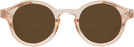 Round Peach Nerd Out Bifocal Reading Sunglasses View #2