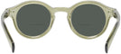 Round Olive Nerd Out Bifocal Reading Sunglasses View #4