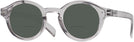 Round Grey Nerd Out Bifocal Reading Sunglasses View #1