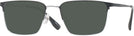 Rectangle Black Silver LZ-49 Progressive No-Line Reading Sunglasses View #1