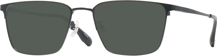 Rectangle Black LZ-49 Progressive No-Line Reading Sunglasses View #1