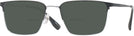 Rectangle Black Silver LZ-49 Bifocal Reading Sunglasses View #1