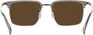 Square Green/brown LZ-50 Progressive No-Line Reading Sunglasses View #4