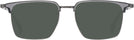 Square Grey Gunmetal LZ-50 Progressive No-Line Reading Sunglasses View #2