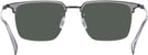 Square Grey Gunmetal LZ-50 Progressive No-Line Reading Sunglasses View #4