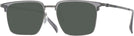 Square Grey Gunmetal LZ-50 Progressive No-Line Reading Sunglasses View #1