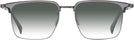 Square Grey Gunmetal LZ-50 w/ Gradient Progressive No-Line Reading Sunglasses View #2