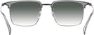 Square Grey Gunmetal LZ-50 w/ Gradient Progressive No-Line Reading Sunglasses View #4