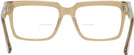 Rectangle Transparent Brown LZ-52 Bifocal View #4