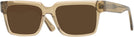 Rectangle Transparent Brown LZ-52 Progressive No-Line Reading Sunglasses View #1