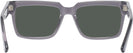 Rectangle Transparent Grey LZ-52 Progressive No-Line Reading Sunglasses View #4