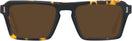 Rectangle Tortoise LZ-53 Progressive No-Line Reading Sunglasses View #2