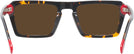 Rectangle Tortoise LZ-53 Progressive No-Line Reading Sunglasses View #4