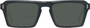 Rectangle Black LZ-53 Bifocal Reading Sunglasses View #2