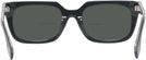 Rectangle Black LZ-54 Bifocal Reading Sunglasses View #4