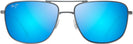 Aviator Dove Grey/Blue Hawaii Maui Jim Mikioi 887 View #2