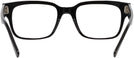 Square Shiny Black Ray-Ban 5388 Progressive No-Lines View #4