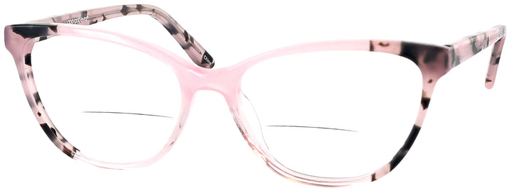 Cat Eye Pink Tortoise Goo Goo Eyes 894 Bifocal View #1