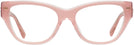 Cat Eye Milky Pink/transparent Pink Coach 8370U Progressive No Line Bifocal View #2