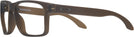 Square Brown Smoke Oakley OX8156L Holbrook RX Single Vision Full Frame View #3