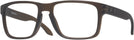 Square Brown Smoke Oakley OX8156L Holbrook RX Single Vision Full Frame View #1