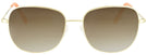 Square Champagne Cecil w/ Gradient Bifocal Reading Sunglasses View #2