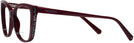 Cat Eye Burgundy Swarovski 5290 Bifocal View #3